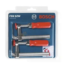 Струбцина F-образная Bosch FSN SZW для направляющих шин (2 шт)